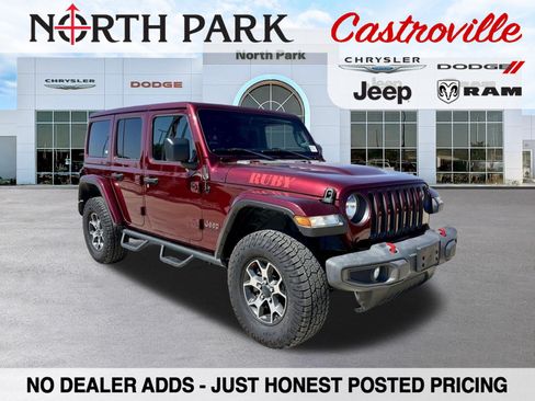 Used 2021 Jeep Wrangler Unlimited Rubicon w/ Cold Weather Group AWD/4WD image 1