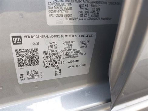 Used 2025 GMC Sierra 1500 AT4 w/ AT4 Premium Package image 34