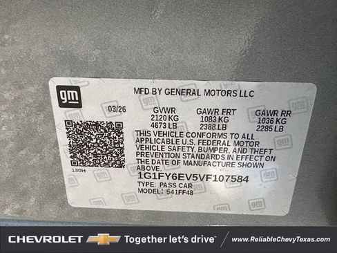 New 2027 Chevrolet Bolt LT FWD image 25