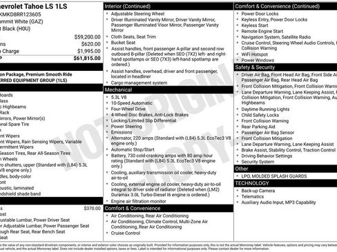 Used 2024 Chevrolet Tahoe LS AWD/4WD image 5