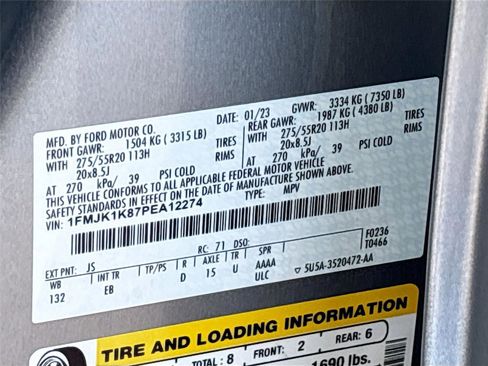 Used 2023 Ford Expedition Max Limited image 39