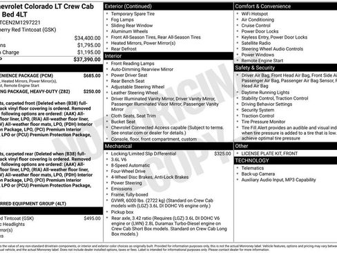 Used 2021 Chevrolet Colorado LT w/ LT Convenience Package image 2