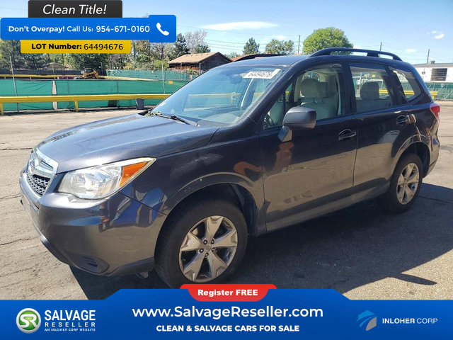 Used 2016 Subaru Forester 2.5i w/ Alloy Wheel Package AWD/4WD image 1