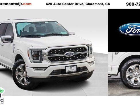 Used 2021 Ford F150 Platinum w/ Equipment Group 701A High image 1