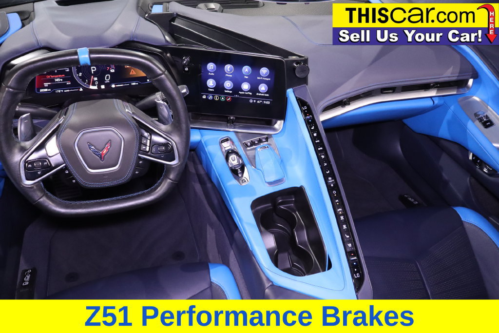 Used 2021 Chevrolet Corvette Stingray Premium Cpe w/ Z51 Performance Package RWD image 27