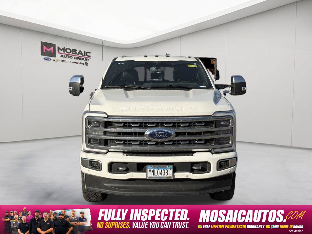 Used 2024 Ford F350 Platinum w/ Snow Plow Prep Package AWD/4WD image 2