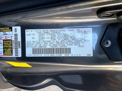 Used 2012 Toyota Tacoma PreRunner w/ SR5 Pkg image 32