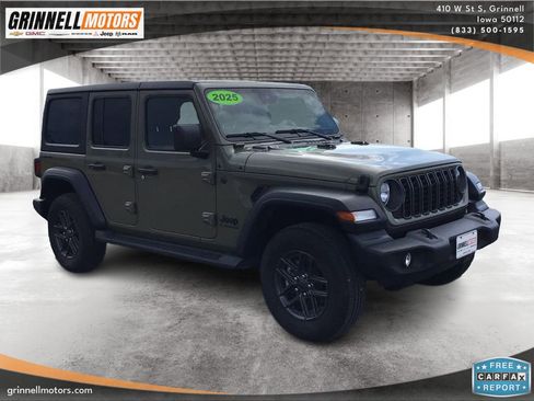 Used 2025 Jeep Wrangler Unlimited Sport AWD/4WD image 3