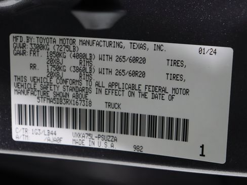 Used 2024 Toyota Tundra 1794 Edition image 47