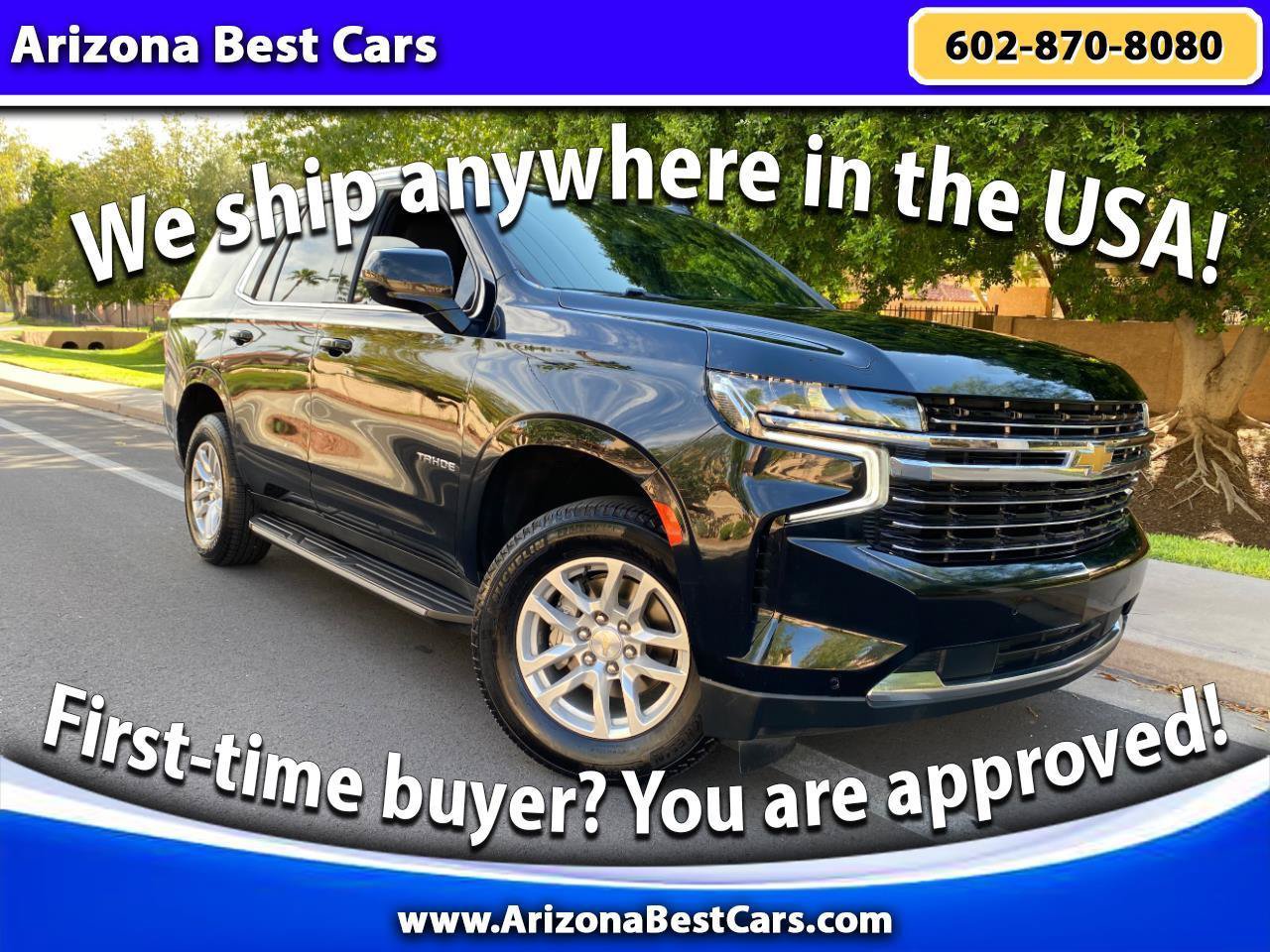 Used 2022 Chevrolet Tahoe LT RWD image 1