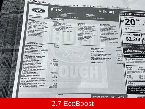 Used 2023 Ford F150 XLT w/ Equipment Group 302A High image 7