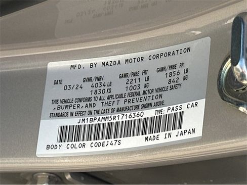 Used 2024 MAZDA MAZDA3 s image 35