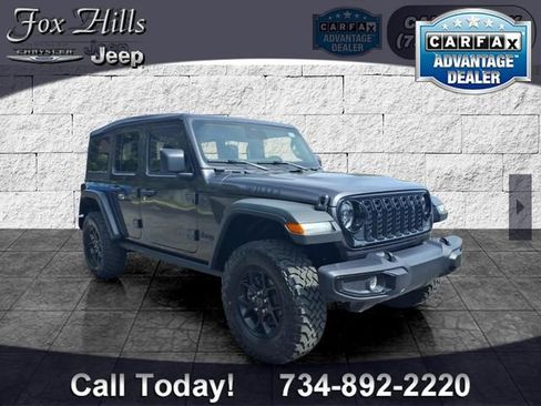 Used 2025 Jeep Wrangler Unlimited Sport AWD/4WD image 1