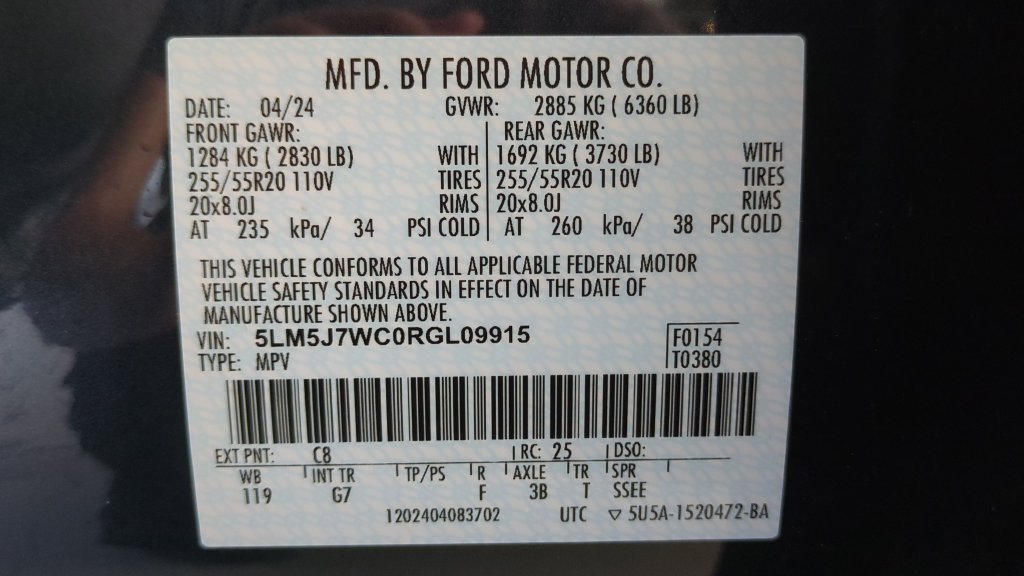 Used 2024 Lincoln Aviator Reserve RWD image 25