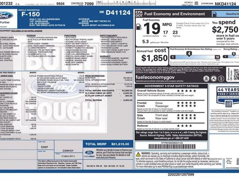 Used 2022 Ford F150 XLT w/ Equipment Group 302A High image 3