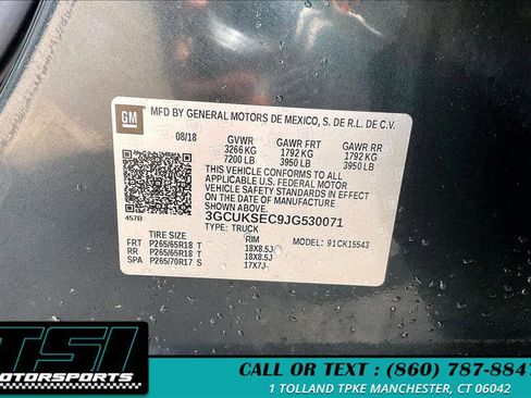 Used 2018 Chevrolet Silverado 1500 LTZ Z71 image 35