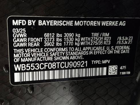 Used 2026 BMW iX xDrive60 w/ M Sport Package AWD/4WD image 24