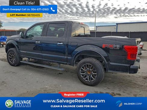 Used 2018 Ford F150 Platinum w/ Equipment Group 701A Luxury image 3