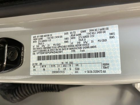 Certified 2023 Ford F150 XLT w/ Equipment Group 302A High AWD/4WD image 15