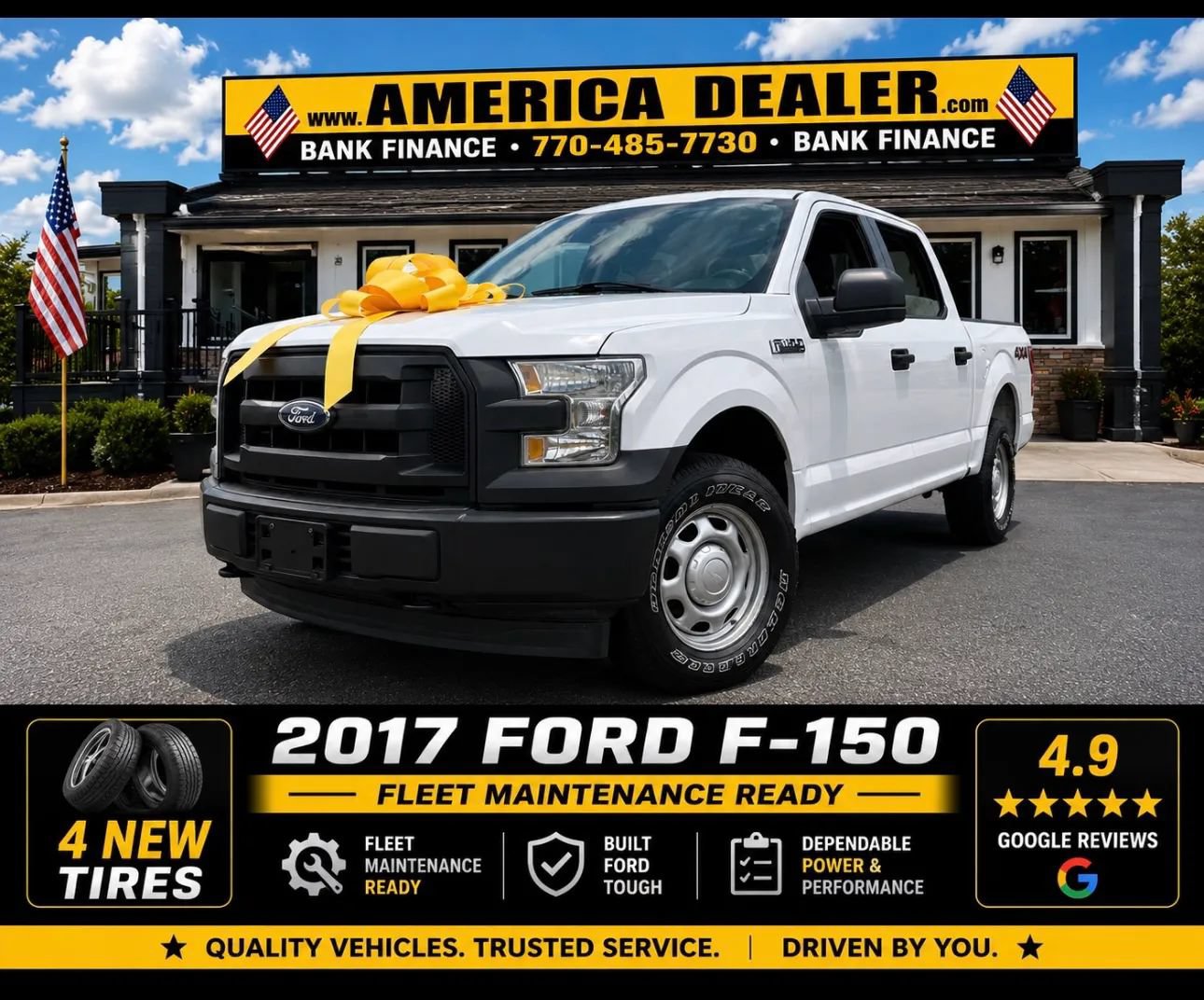 Used 2017 Ford F150 XL w/ XL Power Equipment Group AWD/4WD image 2