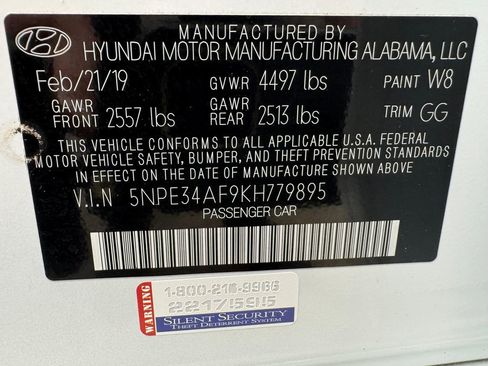 Used 2019 Hyundai Sonata SEL FWD image 32
