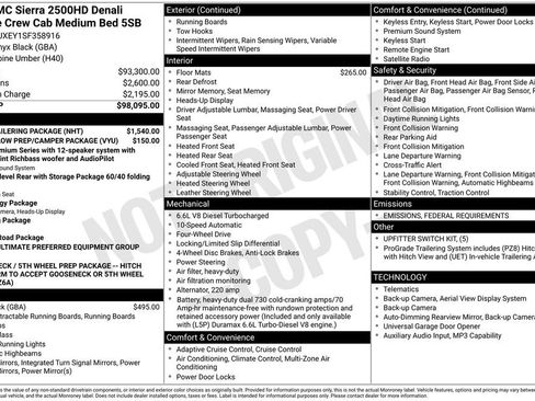 New 2025 GMC Sierra 2500 Denali Ultimate w/ Max Trailering Package image 9