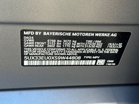 Used 2025 BMW X5 M60i AWD/4WD image 28