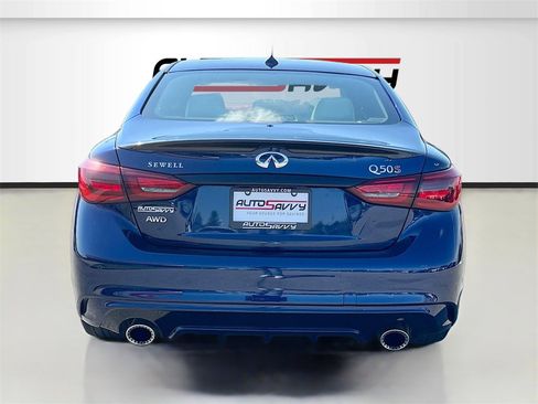 Used 2023 INFINITI Q50 Red Sport 400 w/ Carbon Fiber Package image 6