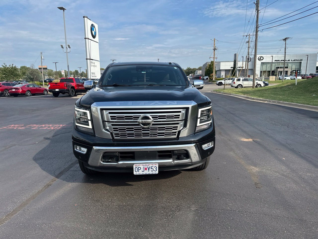 Used 2021 Nissan Titan Platinum Reserve w/ Moonroof Package AWD/4WD image 8