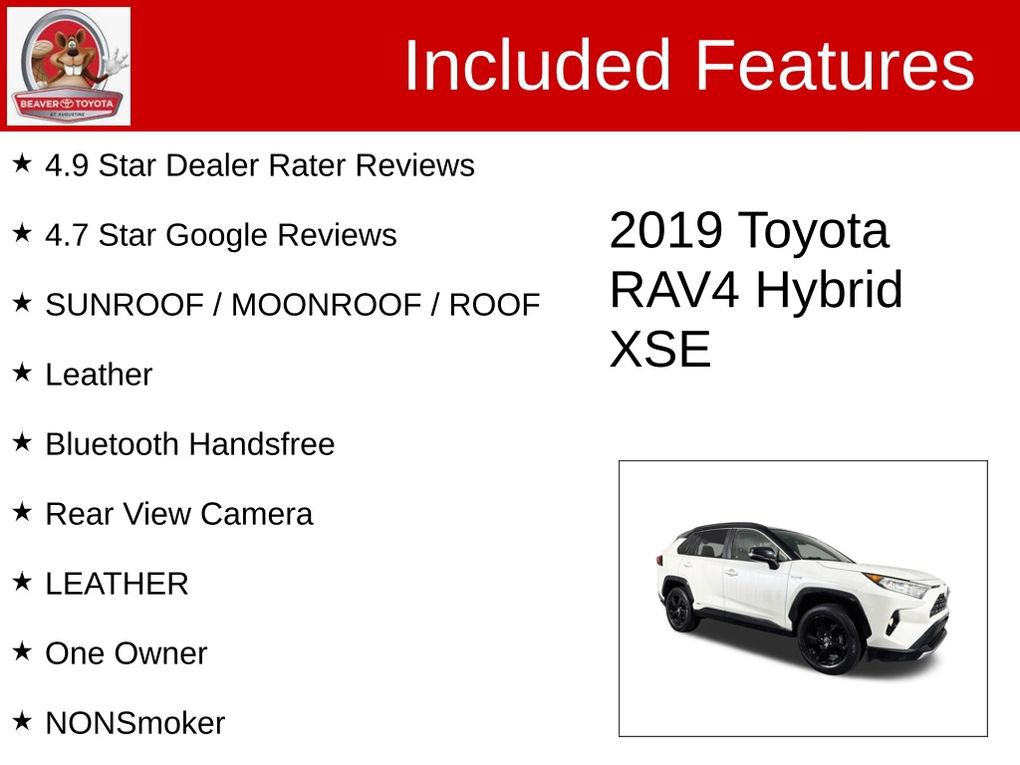 Used 2019 Toyota RAV4 XSE w/ XSE Weather Package AWD/4WD image 4