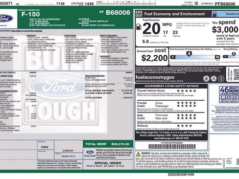 Used 2023 Ford F150 XLT w/ Equipment Group 302A High image 40