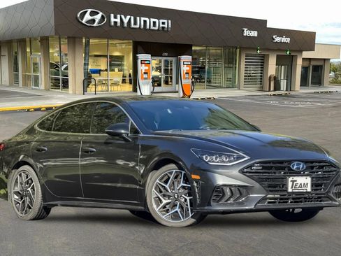 Used 2023 Hyundai Sonata N Line w/ Preferred Accessory Package FWD image 2
