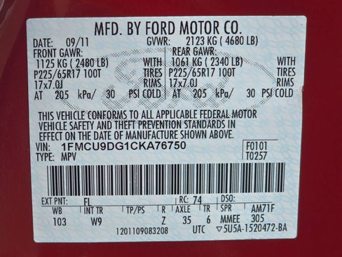Used 2012 Ford Escape XLT AWD/4WD image 29