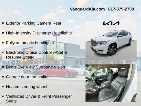 Used 2019 GMC Acadia Denali w/ Technology Package FWD image 12