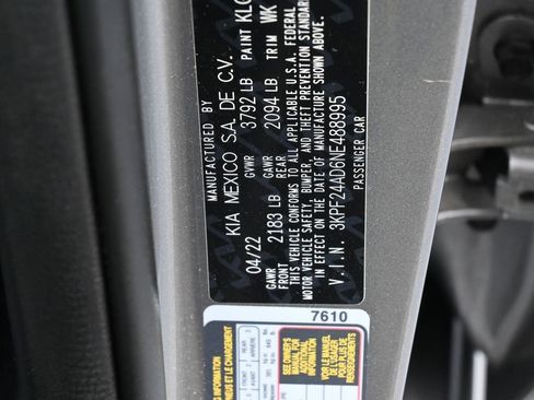 Used 2022 Kia Forte LXS image 16