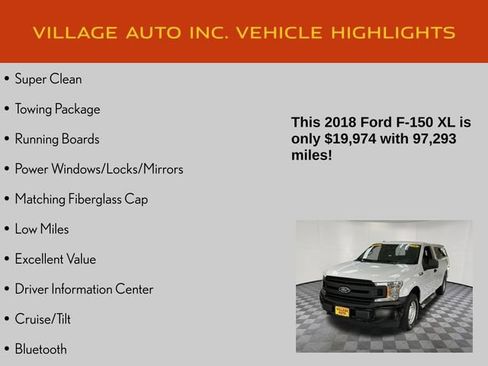 Used 2018 Ford F150 XL w/ Equipment Group 101A Mid image 7