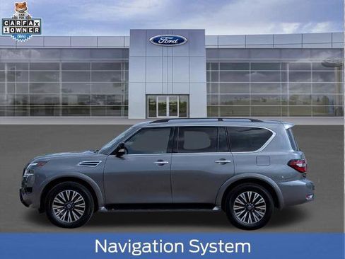 Used 2023 Nissan Armada SL w/ Midnight Edition Package RWD image 3