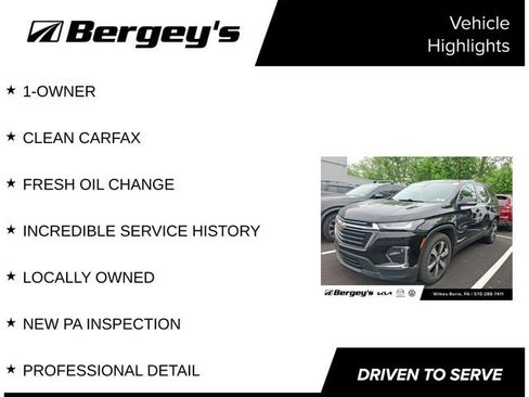 Used 2022 Chevrolet Traverse LT w/ LT Premium Package AWD/4WD image 4
