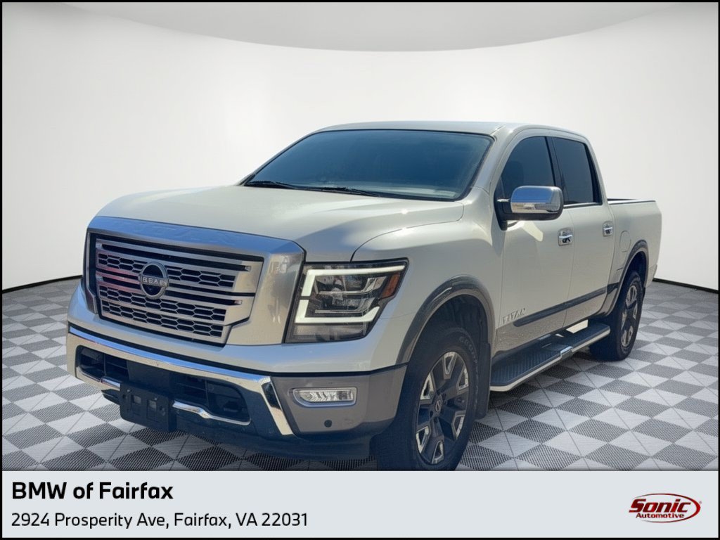 Used 2023 Nissan Titan Platinum Reserve w/ Moonroof Package AWD/4WD image 1
