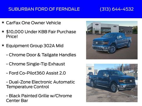 Used 2025 Ford F150 XLT w/ Equipment Group 302A MID image 4