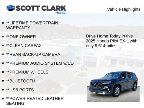 Used 2025 Honda Pilot EX-L image 11