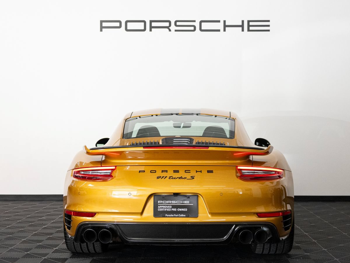 Certified 2018 Porsche 911 Turbo S AWD/4WD image 6