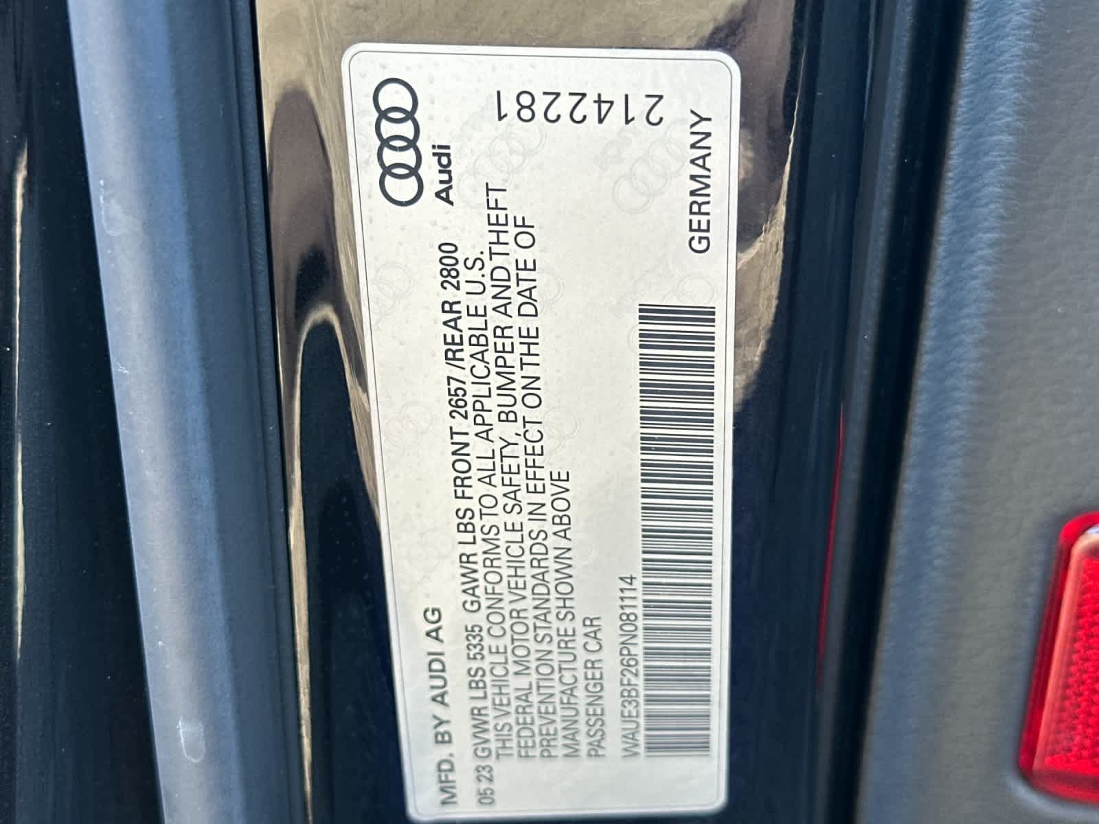 Used 2023 Audi A6 Premium Plus w/ Premium Plus Package AWD/4WD image 29