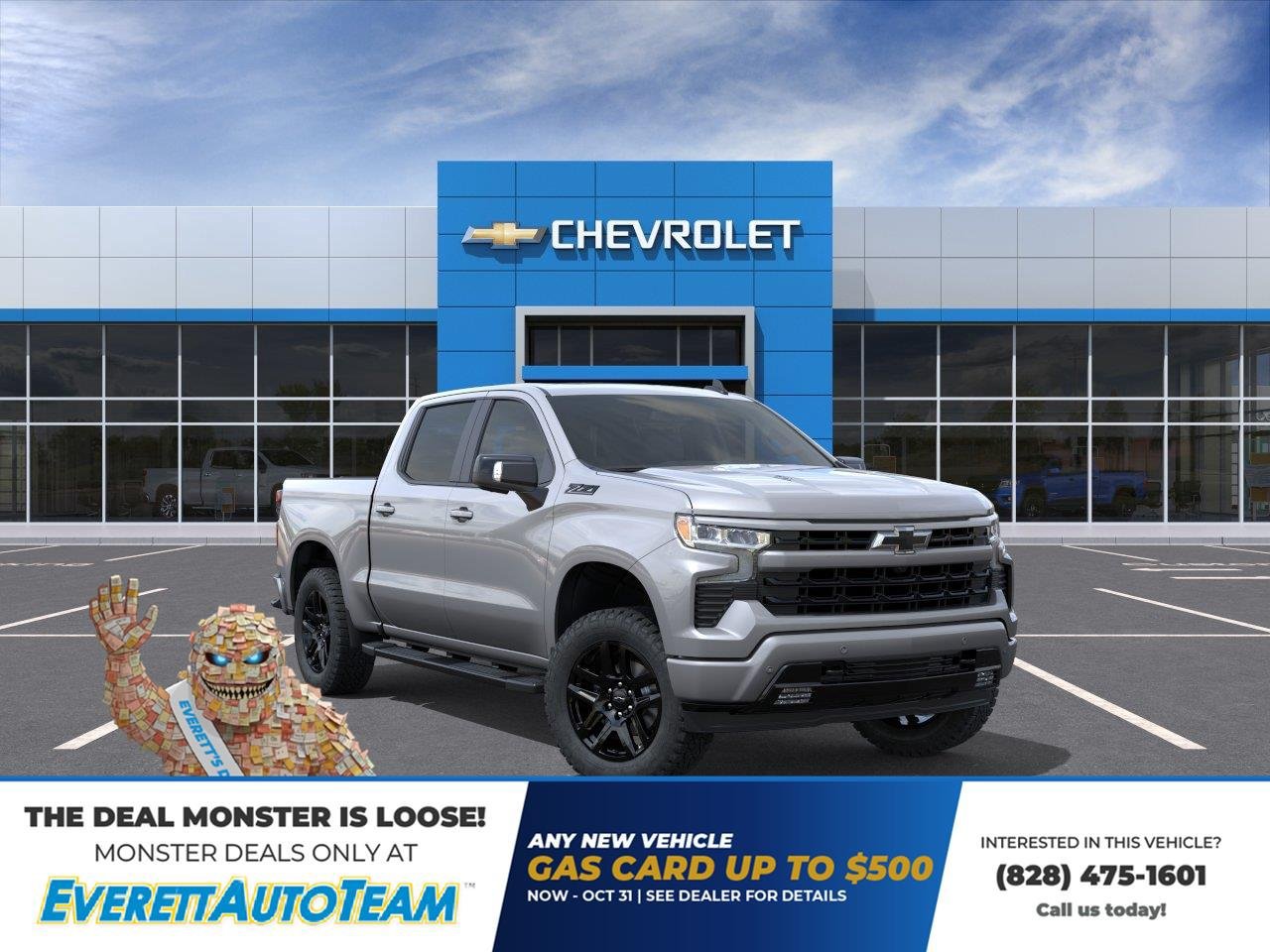 New 2026 Chevrolet Silverado 1500 RST w/ RST All Star Premium Package AWD/4WD image 1