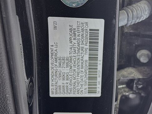 Certified 2023 Honda Civic LX image 29
