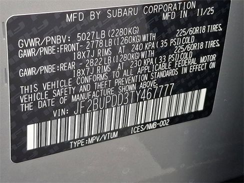 New 2026 Subaru Outback Limited image 10