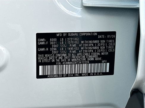 New 2026 Subaru Ascent Limited image 34