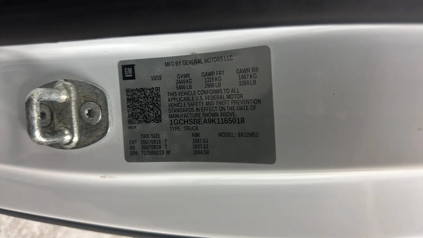 Used 2019 Chevrolet Colorado W/T w/ WT Convenience Package RWD image 27