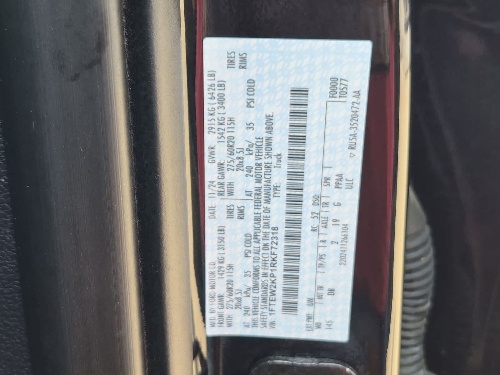 Used 2024 Ford F150 STX RWD image 32