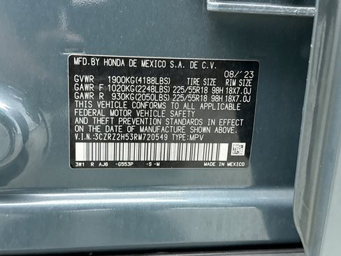 Used 2024 Honda HR-V Sport image 7